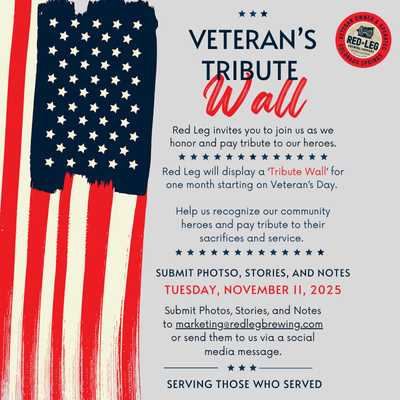 Veterans Day Tribute Wall