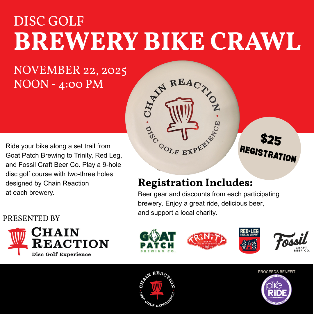 Disc Golf Brewery Bike Crawl