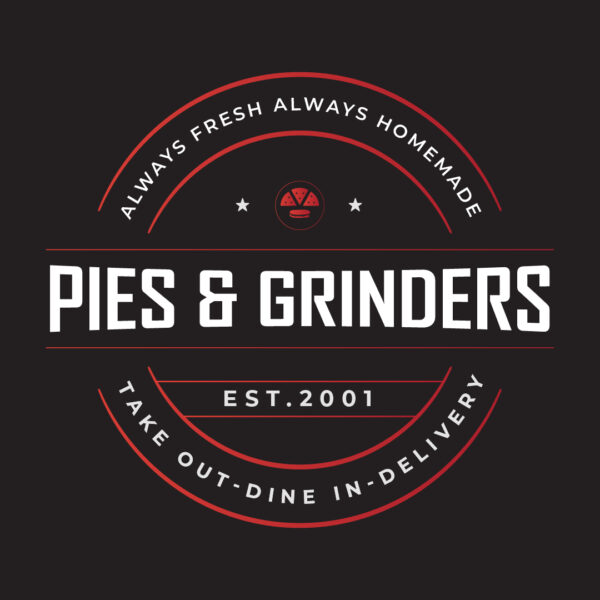 Pies & Grinders logo