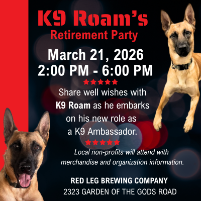 Photos of German Shepard Roam with event information