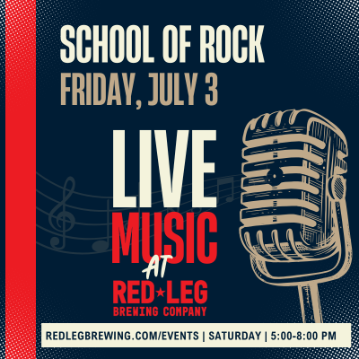 School of Rock event on July 3