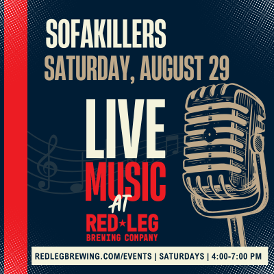 SofaKillers playing at Red Leg on August 29